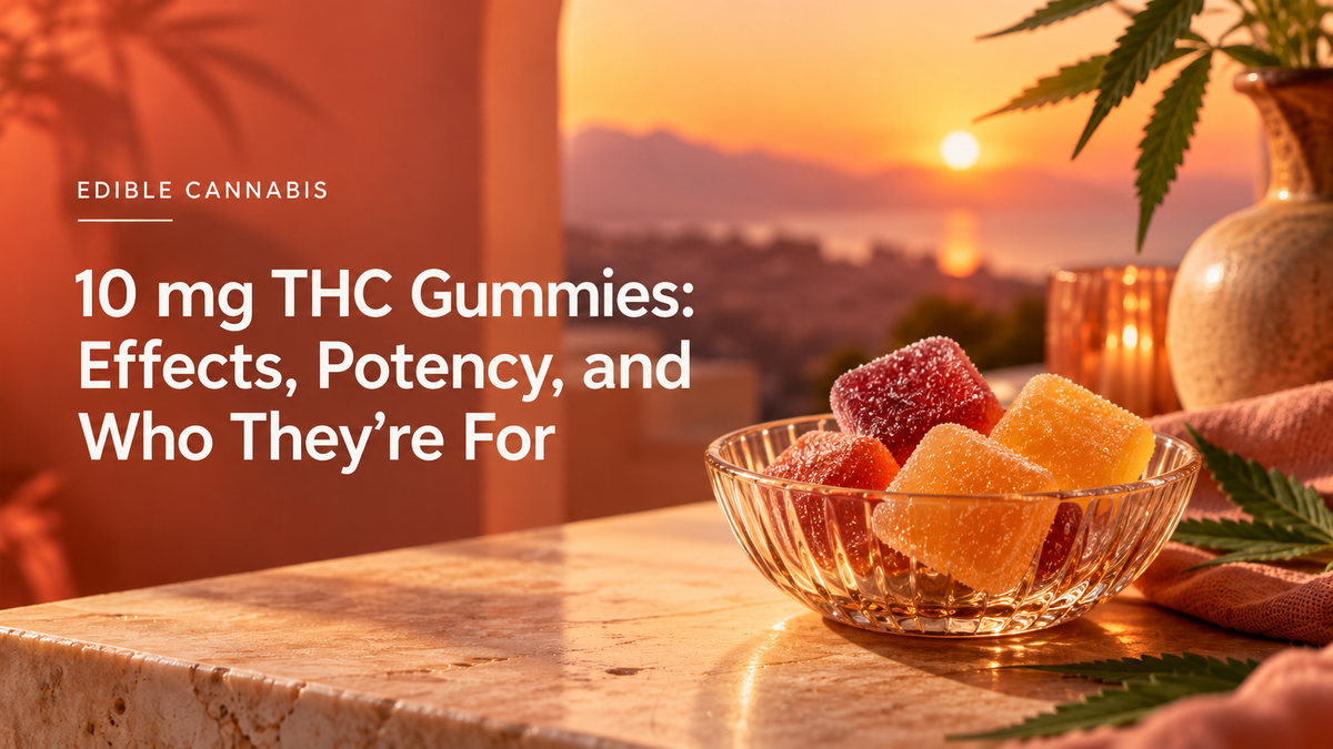 10 mg THC Gummies: Effects, Potency, and Who They're For