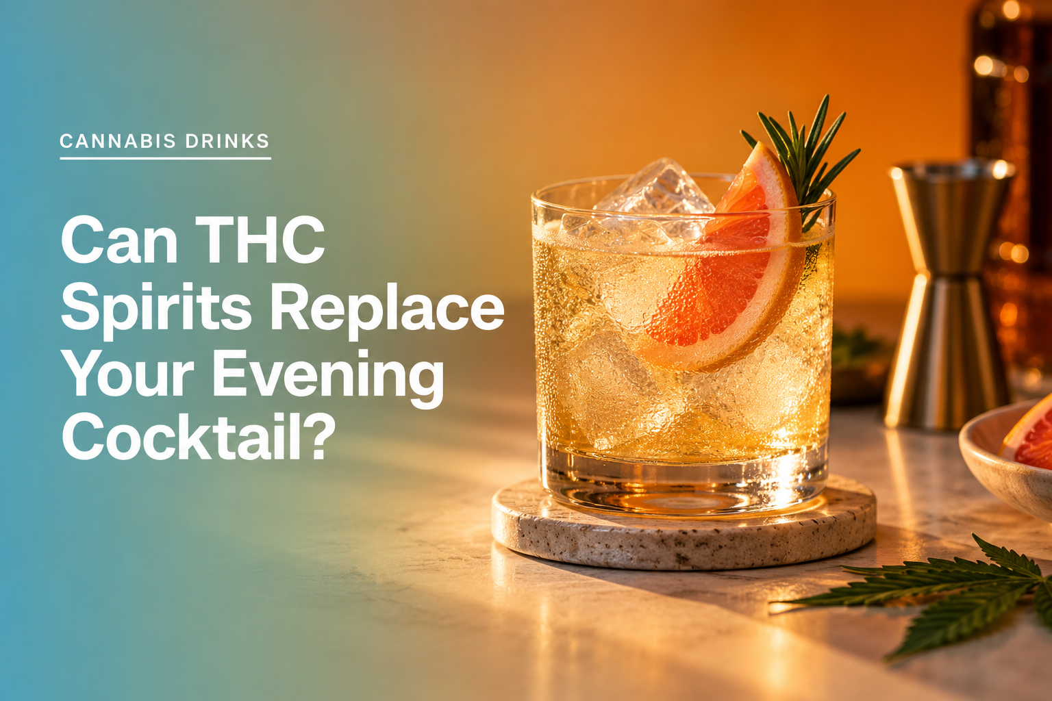 Can THC Spirits Replace Your Evening Cocktail?