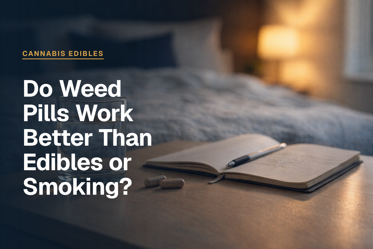 Do Weed Pills Work Better Than Edibles or Smoking?